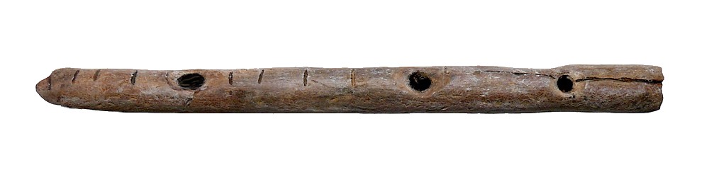 Bone flute dated in the Upper Paleolithic